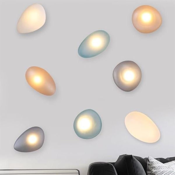 GLASS WALL / WHITE/BLUE/ORANGE/SMALL